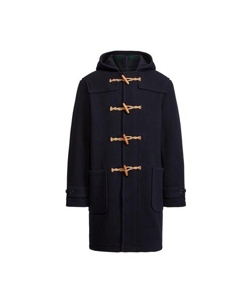 POLO RALPH LAUREN（ポロ ラルフ ローレン）の「Polo ダブルフェイスド ウール ダッフル コート（ダッフルコート・メンズ・ネイビー系1・S/M/L/XS/XXL）」の5枚目の写真