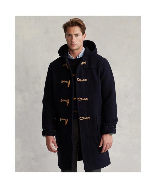 POLO RALPH LAUREN（ポロ ラルフ ローレン）の「Polo ダブルフェイスド ウール ダッフル コート（ダッフルコート・メンズ・ネイビー系1・S/M/L/XS/XXL）」の2枚目の写真