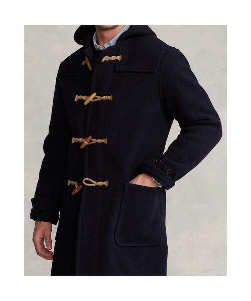 POLO RALPH LAUREN（ポロ ラルフ ローレン）の「Polo ダブルフェイスド ウール ダッフル コート（ダッフルコート・メンズ・ネイビー系1・S/M/L/XS/XXL）」の3枚目の写真