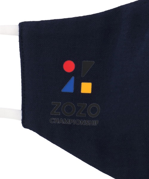 POLO RALPH LAUREN（ポロ ラルフ ローレン）の「（ZOZO CHAMPIONSHIP 限定別注商品）コットン マスク（マスク・メンズ・ネイビー系1・MEDIUM）」の2枚目の写真