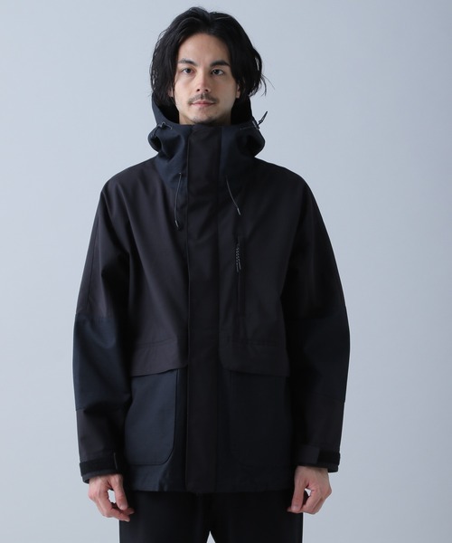 NUMERALS（ヌメラルズ）の「[NUMERALS]QDマウンテンパーカー（マウンテンパーカー・メンズ・ブラック/ネイビー・MEDIUM/LARGE）」の5枚目の写真