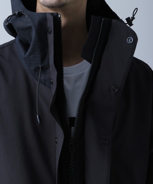 NUMERALS（ヌメラルズ）の「[NUMERALS]QDマウンテンパーカー（マウンテンパーカー・メンズ・ブラック/ネイビー・MEDIUM/LARGE）」の7枚目の写真