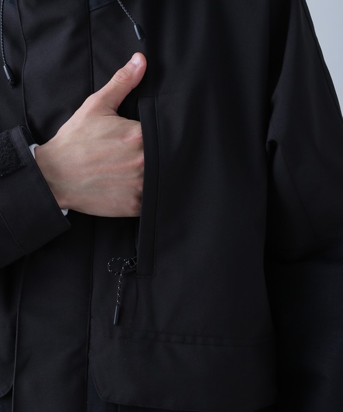 NUMERALS（ヌメラルズ）の「[NUMERALS]QDマウンテンパーカー（マウンテンパーカー・メンズ・ブラック/ネイビー・MEDIUM/LARGE）」の14枚目の写真