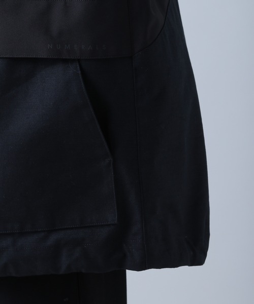 NUMERALS（ヌメラルズ）の「[NUMERALS]QDマウンテンパーカー（マウンテンパーカー・メンズ・ブラック/ネイビー・MEDIUM/LARGE）」の4枚目の写真