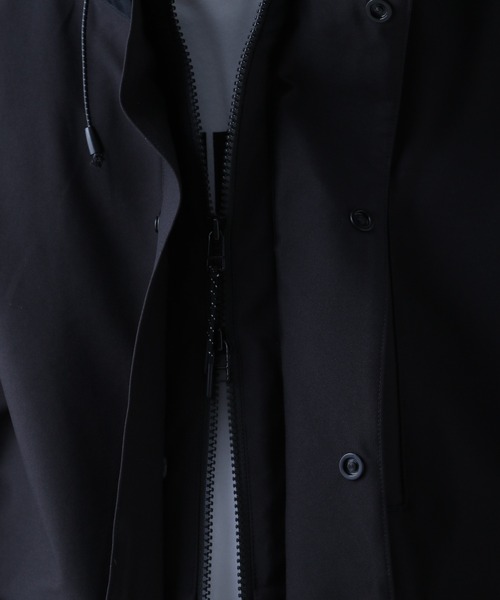 NUMERALS（ヌメラルズ）の「[NUMERALS]QDマウンテンパーカー（マウンテンパーカー・メンズ・ブラック/ネイビー・MEDIUM/LARGE）」の20枚目の写真