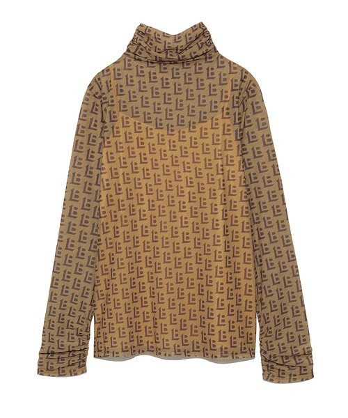 LILY BROWN(リリーブラウン)の「パッカリングルーズシアートップス(Tシャツ/カットソー・レディース・ベージュ/ブラック/ブラウン/ミント・FREE)」の9枚目の写真