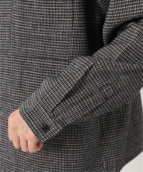 JOURNAL STANDARD(ジャーナルスタンダード)の「モールドビーパターンBAND CPO(ブルゾン・メンズ・ネイビー/ブラック系その他/ブラウン/チョコ・LARGE/SMALL/MEDIUM)」の12枚目の写真
