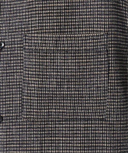 JOURNAL STANDARD(ジャーナルスタンダード)の「モールドビーパターンBAND CPO(ブルゾン・メンズ・ネイビー/ブラック系その他/ブラウン/チョコ・LARGE/SMALL/MEDIUM)」の6枚目の写真