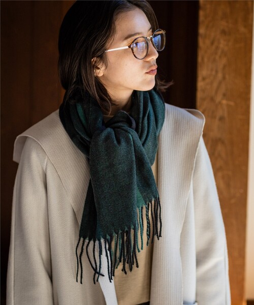 THE SHOP TK （ザ ショップ ティーケー ）の「◆ダブルフェイス圧縮シャージフーディーコート（カーディガン/ボレロ・レディース・チャコールグレー/アイボリー・12/13）」の18枚目の写真