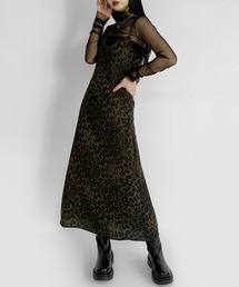 LVEU. | Leopard cami one-piece / レオパードキャミワンピース(ワンピース)