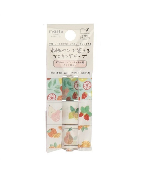 MARK'S(マークス)の「水性ペンで書けるマスキングテープ・ミシン目入リ・スリム・手帳デコ/マステ(ステッカー/テープ・レディース・A/B/H/D/E/G/C/F・FREE)」の16枚目の写真