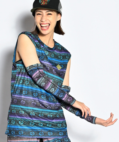 ELDORESO（エルドレッソ）の「Freedumb Arm Cover / フリーダムアームカバー（アームカバー・メンズ・ブラック/ブラウン/オリーブ/ブルー・X-SMALL/SMALL/MEDIUM）」の4枚目の写真