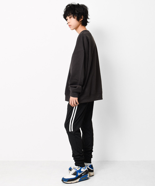 RAT EFFECT(ラットエフェクト)の「【裏起毛】トリコットラインパンツ(その他パンツ・キッズ・ブラック系その他/ブラック系その他2・120/130/140/150/160/170)」の4枚目の写真