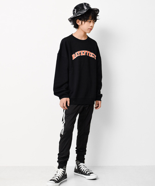 RAT EFFECT(ラットエフェクト)の「【裏起毛】トリコットラインパンツ(その他パンツ・キッズ・ブラック系その他/ブラック系その他2・120/130/140/150/160/170)」の3枚目の写真