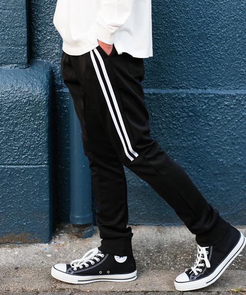 RAT EFFECT(ラットエフェクト)の「【裏起毛】トリコットラインパンツ(その他パンツ・キッズ・ブラック系その他/ブラック系その他2・120/130/140/150/160/170)」の15枚目の写真