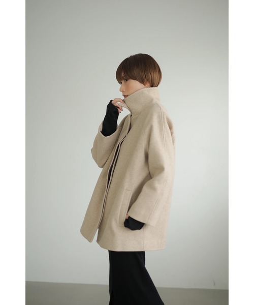 rem closet（レムクローゼット）の「2wayｼｮｰﾄｺｰﾄ（その他アウター・レディース・オートミール・SMALL）」の6枚目の写真