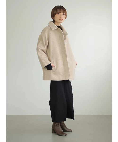 rem closet（レムクローゼット）の「2wayｼｮｰﾄｺｰﾄ（その他アウター・レディース・オートミール・SMALL）」の22枚目の写真