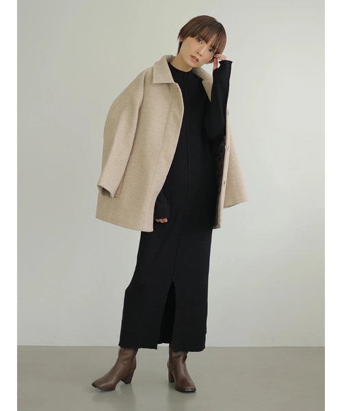 rem closet（レムクローゼット）の「2wayｼｮｰﾄｺｰﾄ（その他アウター・レディース・オートミール・SMALL）」の11枚目の写真