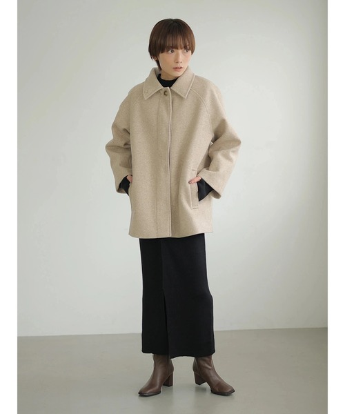 rem closet（レムクローゼット）の「2wayｼｮｰﾄｺｰﾄ（その他アウター・レディース・オートミール・SMALL）」の18枚目の写真