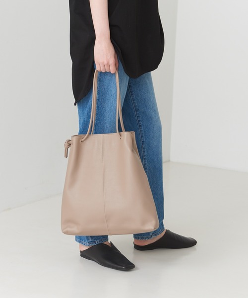 collex（コレックス）の「【別注】THE CASE×collex 2WAYレザー巾着