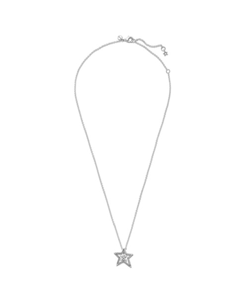PANDORA(パンドラ)の「パヴェ アシンメトリック スター コリエ ネックレス(ネックレス・レディース・シルバー・45cm)」の8枚目の写真