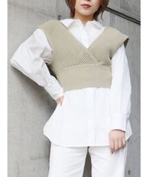 MURUA | メッシュビスチェセットトップス【セットアイテム】(シャツ/ブラウス)