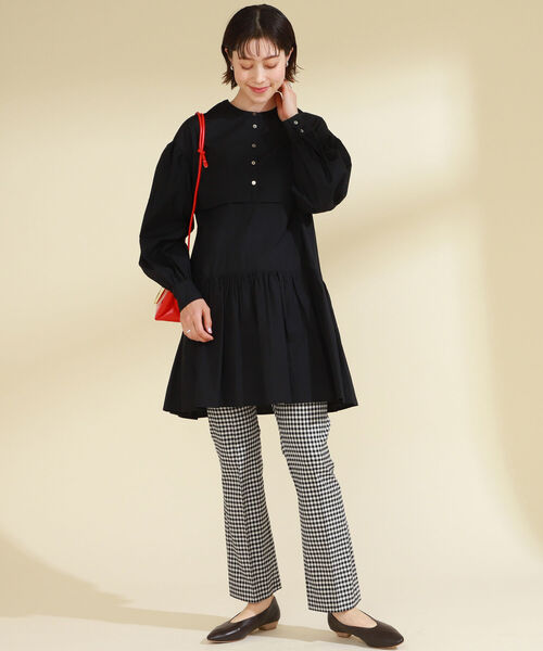 Ray BEAMS（レイビームス）の「BEAURE × Ray BEAMS / 別注 ミニ ショルダー バッグ（ショルダーバッグ・レディース・レッド/ベージュ・ONE SIZE）」の4枚目の写真