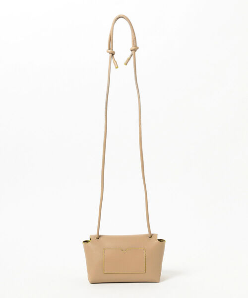 Ray BEAMS（レイビームス）の「BEAURE × Ray BEAMS / 別注 ミニ ショルダー バッグ（ショルダーバッグ・レディース・レッド/ベージュ・ONE SIZE）」の12枚目の写真