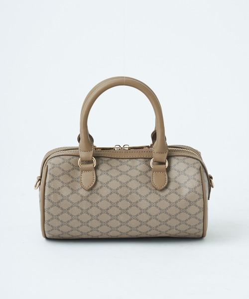 COLONY 2139（コロニートゥーワンスリーナイン）の「モノグラムドラムバッグ（ドラムバッグ・レディース・ベージュ/ブラウン/アイボリー・FREE）」の7枚目の写真