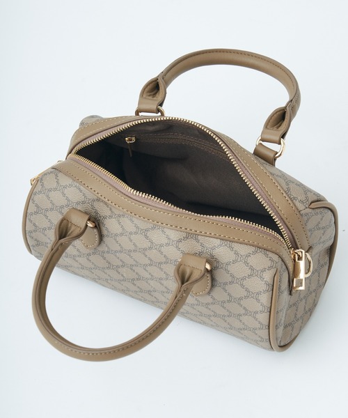 COLONY 2139（コロニートゥーワンスリーナイン）の「モノグラムドラムバッグ（ドラムバッグ・レディース・ベージュ/ブラウン/アイボリー・FREE）」の8枚目の写真