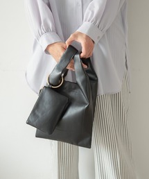 LEPSIM | ソフトフェイクレザーミニマルシェバッグ　264277(トートバッグ)