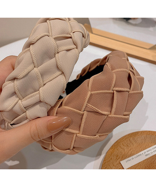 c.u.l（シーユーエル）の「【c.u.l】編み込み風ボリュームカチューシャ cula328（カチューシャ・レディース・アイボリー/ピンク/ブラック/ベージュ/ブルー・FREE）」の17枚目の写真