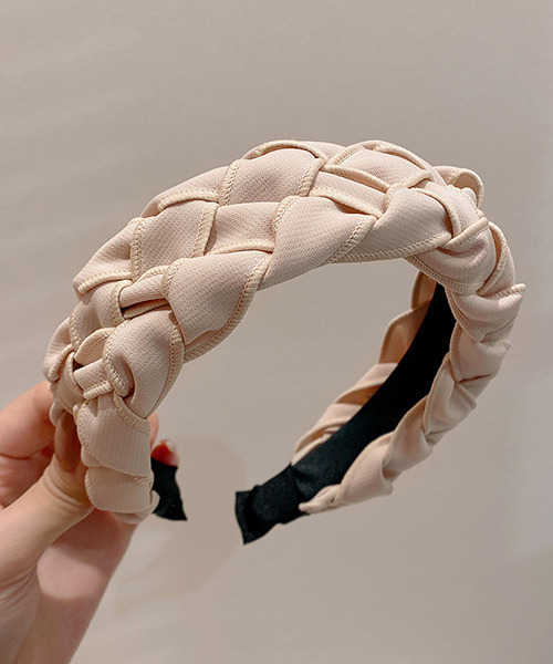 c.u.l（シーユーエル）の「【c.u.l】編み込み風ボリュームカチューシャ cula328（カチューシャ・レディース・アイボリー/ピンク/ブラック/ベージュ/ブルー・FREE）」の18枚目の写真