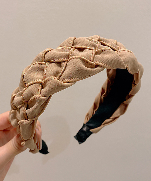 c.u.l（シーユーエル）の「【c.u.l】編み込み風ボリュームカチューシャ cula328（カチューシャ・レディース・アイボリー/ピンク/ブラック/ベージュ/ブルー・FREE）」の20枚目の写真