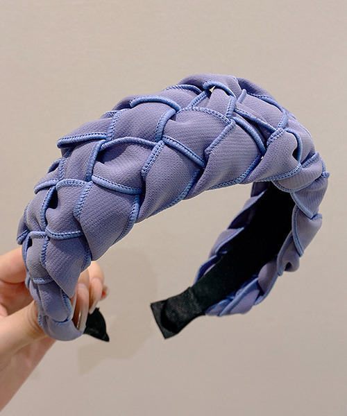 c.u.l（シーユーエル）の「【c.u.l】編み込み風ボリュームカチューシャ cula328（カチューシャ・レディース・アイボリー/ピンク/ブラック/ベージュ/ブルー・FREE）」の21枚目の写真