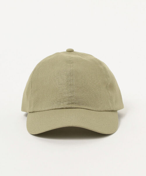 BEAMS（ビームス）の「BEAMS / リネン 6パネル キャップ（キャップ・メンズ・ブラック/ベージュ/オリーブ・ONE SIZE）」の7枚目の写真