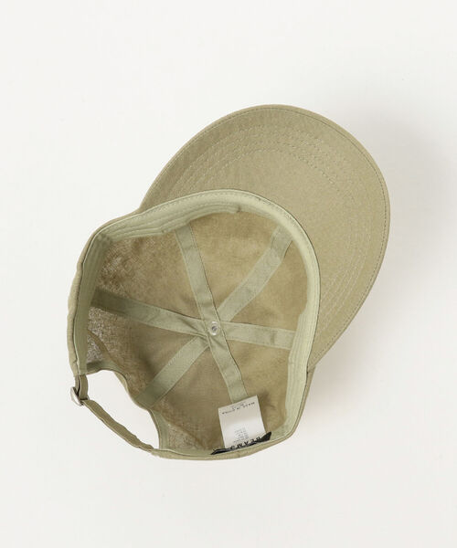 BEAMS（ビームス）の「BEAMS / リネン 6パネル キャップ（キャップ・メンズ・ブラック/ベージュ/オリーブ・ONE SIZE）」の5枚目の写真