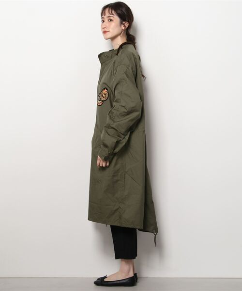 603（ロクマルサン）の「603 FISH TAIL COAT（その他アウター・レディース・カーキブラウン・1）」の2枚目の写真