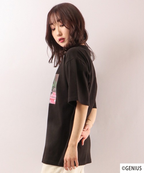 FUNALIVE(ファンアライブ)の「なめねこ フォトプリントTee(Tシャツ/カットソー・メンズ・ブルー/ホワイト系その他/ホワイト/ブラック/ブラック系その他・LL/M/L)」の18枚目の写真