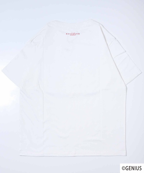 FUNALIVE(ファンアライブ)の「なめねこ フォトプリントTee(Tシャツ/カットソー・メンズ・ブルー/ホワイト系その他/ホワイト/ブラック/ブラック系その他・LL/M/L)」の7枚目の写真