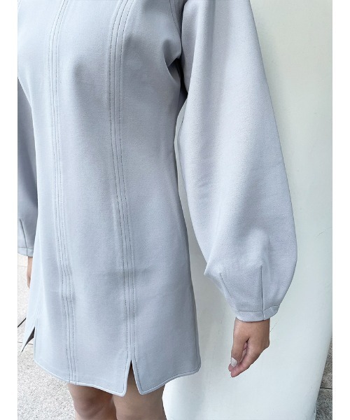 ENVYM（アンビー）の「スリットパネルポンチＯＰ（ワンピース・レディース・ブラック/グレー・FREE）」の17枚目の写真