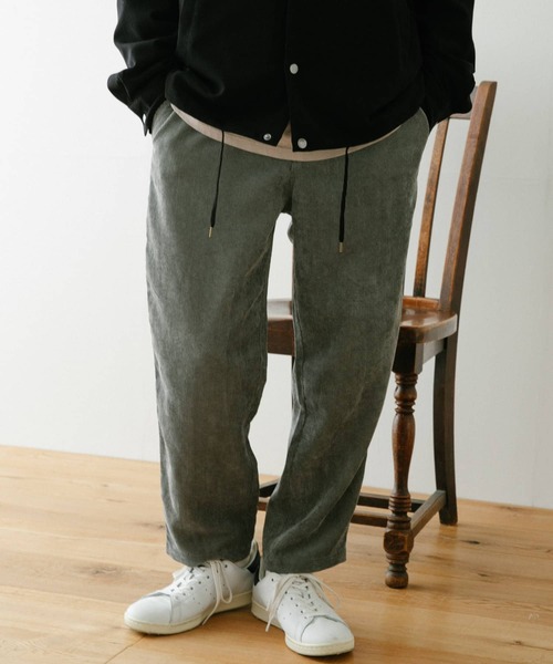 ITEMS URBANRESEARCH（アイテムズ アーバンリサーチ）の「スプリング ワッフルコーデュロイパンツ（その他パンツ・メンズ・ベージュ/ブラック/カーキ・LARGE/MEDIUM）」の19枚目の写真