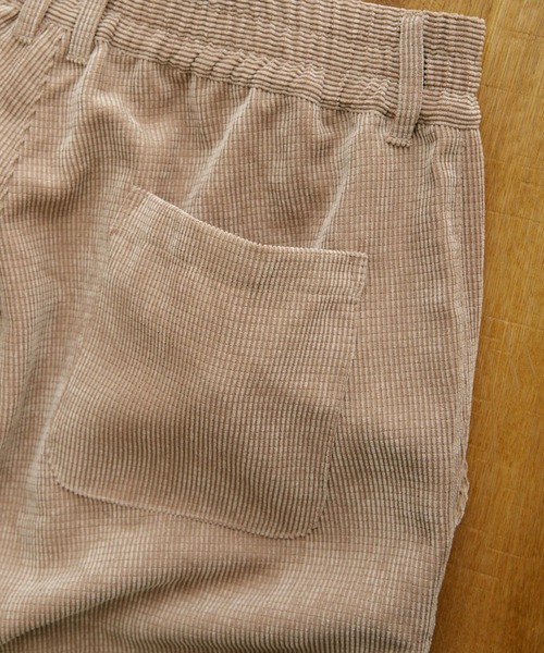 ITEMS URBANRESEARCH（アイテムズ アーバンリサーチ）の「スプリング ワッフルコーデュロイパンツ（その他パンツ・メンズ・ベージュ/ブラック/カーキ・LARGE/MEDIUM）」の8枚目の写真