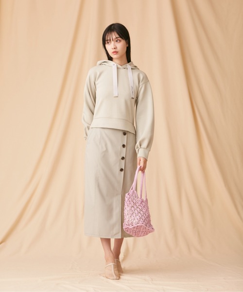 JILL by JILL STUART（ジルバイジルスチュアート）の「◇メッシュバッグ（ハンドバッグ・レディース・パープル/ホワイト・FREE）」の5枚目の写真