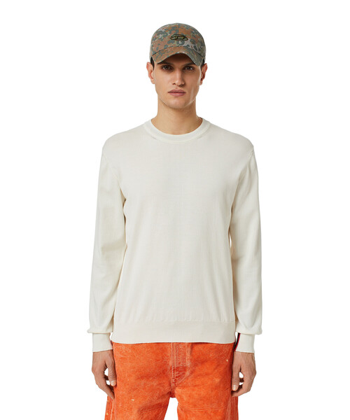 メンズ ニット オーガニックコットン オーガニックコットン トップス サステナブル ニット セーター ニット セーター Diesel ディーゼル の ファッション