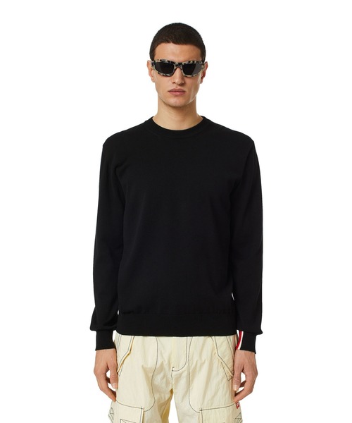 メンズ ニット トップス Diesel ディーゼル のファッション ニット サステナブル ニット セーター Diesel ディーゼル のニット
