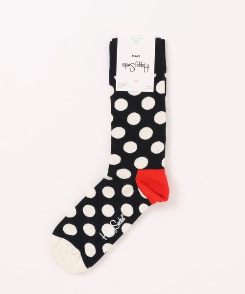 Happy Socks(ハッピーソックス)の「【66】【HAPPY SOCKS】ドットデザインソックス(ソックス/靴下・メンズ・ネイビー/ブラック/ブルー/ライトグリーン/ピンク/ブルー系その他/ブラック系その他/ブルー系その他2/グリーン系その他/ベージュ/ブラック系その他2/ネイビー系・MEDIUM/SMALL)」の1枚目の写真