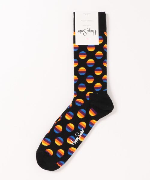 Happy Socks(ハッピーソックス)の「【66】【HAPPY SOCKS】ドットデザインソックス(ソックス/靴下・メンズ・ネイビー/ブラック/ブルー/ライトグリーン/ピンク/ブルー系その他/ブラック系その他/ブルー系その他2/グリーン系その他/ベージュ/ブラック系その他2/ネイビー系・MEDIUM/SMALL)」の3枚目の写真