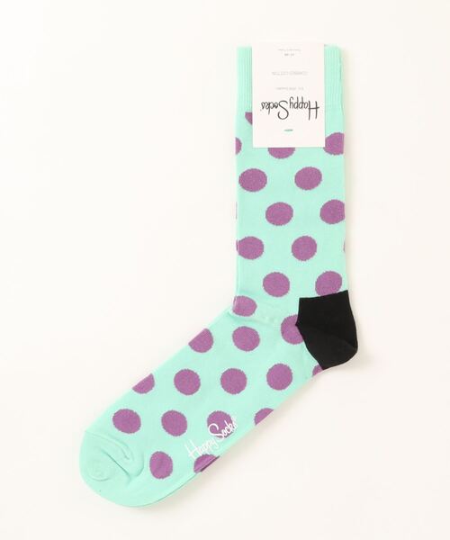 Happy Socks(ハッピーソックス)の「【66】【HAPPY SOCKS】ドットデザインソックス(ソックス/靴下・メンズ・ネイビー/ブラック/ブルー/ライトグリーン/ピンク/ブルー系その他/ブラック系その他/ブルー系その他2/グリーン系その他/ベージュ/ブラック系その他2/ネイビー系・MEDIUM/SMALL)」の7枚目の写真