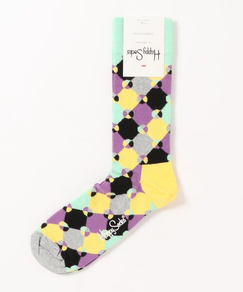 Happy Socks(ハッピーソックス)の「【66】【HAPPY SOCKS】ドットデザインソックス(ソックス/靴下・メンズ・ネイビー/ブラック/ブルー/ライトグリーン/ピンク/ブルー系その他/ブラック系その他/ブルー系その他2/グリーン系その他/ベージュ/ブラック系その他2/ネイビー系・MEDIUM/SMALL)」の6枚目の写真